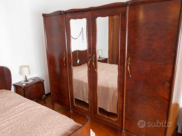 camera da letto in radica,