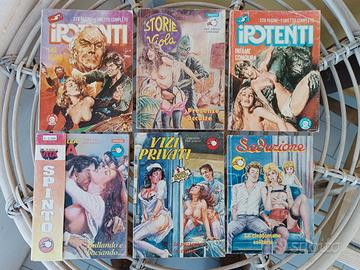 Lotto 6  fumetti erotici vintage 