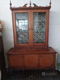 Credenza con vetrinetta anni 70