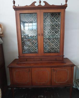 Credenza con vetrinetta anni 70