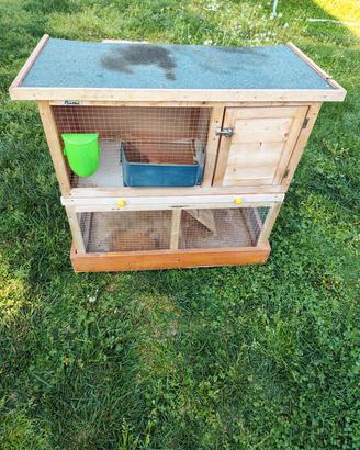 gabbia per criceto, porcellini d'india, conigli