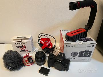 Canon EOS M50 Kit Vlogging