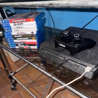 playstation 4 slim 500gb con 11 giochi e 2 pad