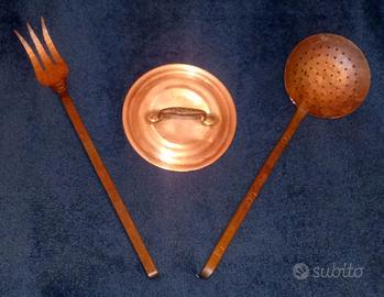 Oggetti decorativi in rame