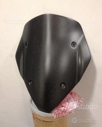 Cupolino plexiglass carbonio multistrada 1200