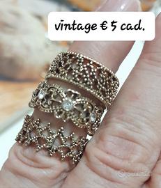 fedine vintage lavorate