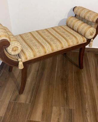 Panca Fondo Letto Stile Impero