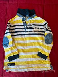 Polo a righe bambino 4/5 anni Original Marines