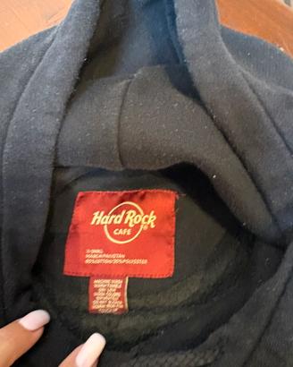 Felpa nera Hard Rock Café Chicago