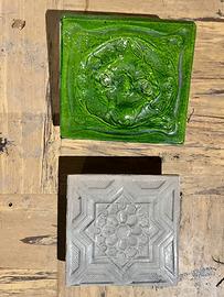 maioliche antiche stufa