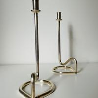 Portacandele, attribuiti Lino Sabattini