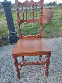 Sedie in legno