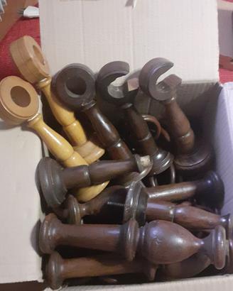 anelli tende legno
