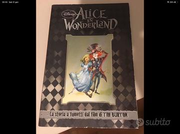 DISNEY - ALICE IN WONDERLAND - LA STORIA A FUMETTI