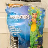 Costume carnevale Dinosauro -Triceratopo-