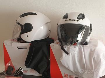 Casco LS2 AIRFLOW+ OMAGGI, piastra Monolock + buss