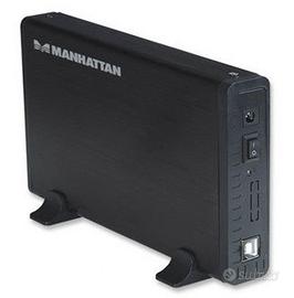 Case box esterno manhattan con hard disk Sata