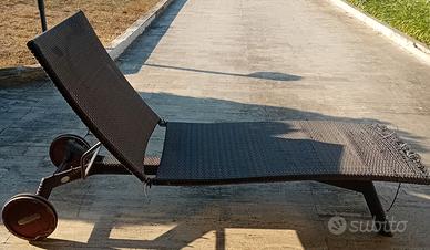sedie sdraio da giardino EMU