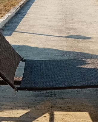 sedie sdraio da giardino EMU