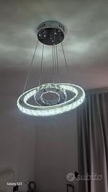 lampadario e 2 abat jour