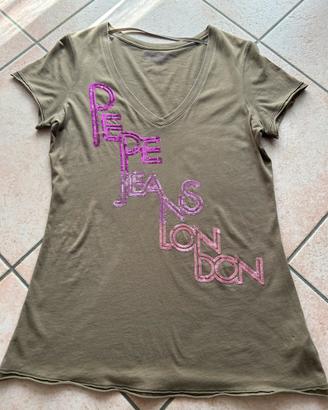 Maglietta Pepe Jeans con paillettes