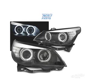 FARI BMW E60 E61 03-07 ANGEL EYES CCFL FRECCIA LED