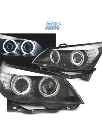 FARI BMW E60 E61 03-07 ANGEL EYES CCFL FRECCIA LED