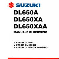 Manuale Officina Suzuki V Strom DL 650 2017 2021