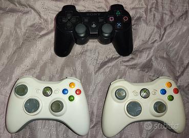 joypad Xbox 360 e Ps3