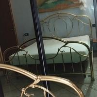 letto in ottone