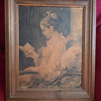 Donna Che legge quadro