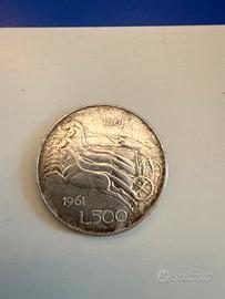 500 lire centenario 1961