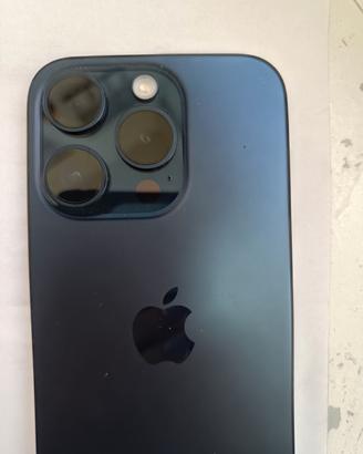 iPhone 15pro 128gb blu titanio 