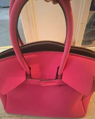 Borsa Save My Bag colore rosa shocking