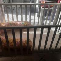 Lettino prenatal, materasso, cuscino allattamento