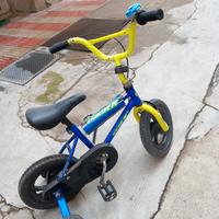 bicicletta con rotelle 