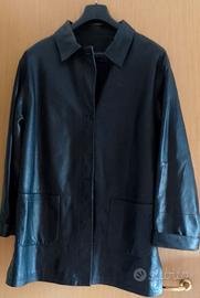 giacca lunga per donna  in vera pelle  tg 54