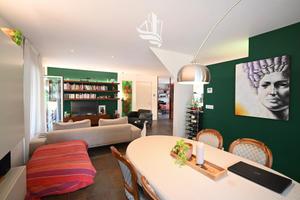 Trilocale e monolocale con garage