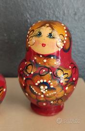 Matrioska dipinta a mano
