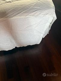 Mantovana per letto 140/200cm in lino