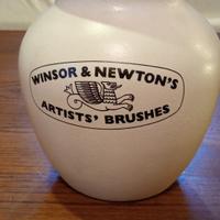 Vaso in ceramica Winsor&Newton - Vintage Paintbru