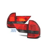 FANALI BMW X3 E83 03-06 LED ROSSO AFFUMICATO