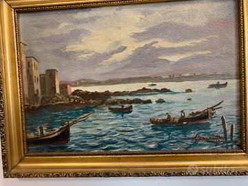 dipinto olio su tela