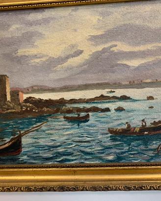 dipinto olio su tela