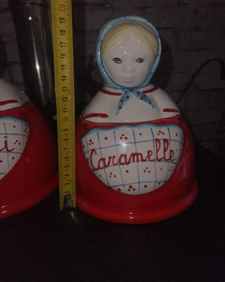 Contenitori ceramica vintage