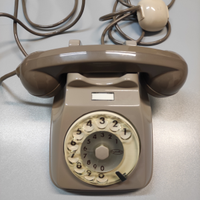 Telefono SIP f63 anni 70 80 90 bigrigio