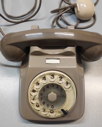 Telefono SIP f63 anni 70 80 90 bigrigio