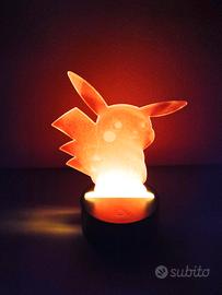 3d lampada pikachu