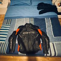 Giacca in pelle dainese 54