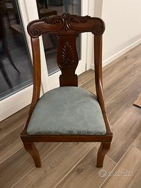 Sedia in stile 700 siciliano